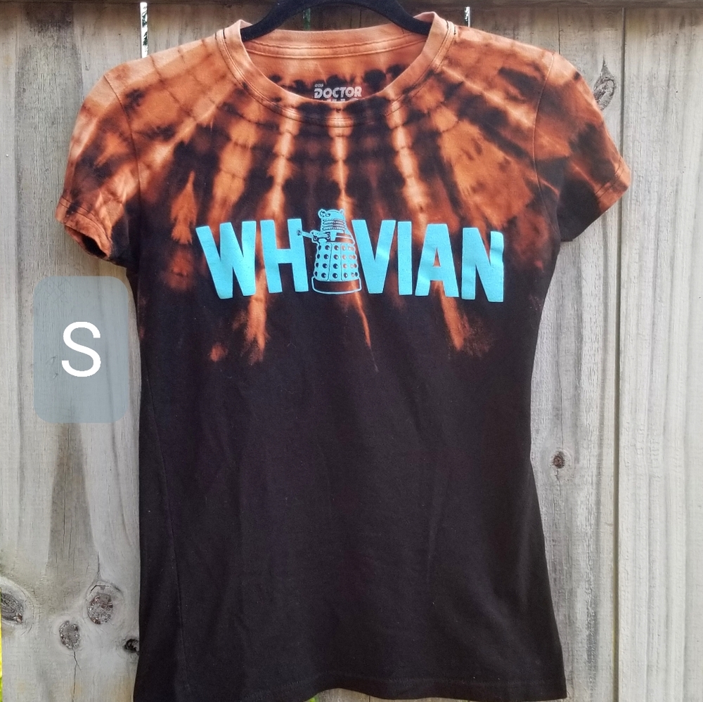 Doctor Who Wovian Dalek Tie Dye Womens Shirt